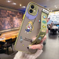 dienya for OPPO Reno 4 4G Case With Wristband Thin Frosted Transparent Hard Full Cover Camera Silicone Softcase Fashion Cute Sailor Moon Pattern Casing Shockproof Protection Cases. 