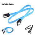 SATA Cable 3.0 To Hard Disk Drive SSD HDD Sata 3 Straight Right-angle Cable For Asus MSI Gigabyte Motherboard High Speed Cable. 