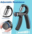 Hand Grip Strengthener, Adjustable Resistance 5 – 60kg, Non-slip Hand Gripper, with Stainless Steel Spring for Strong Wrists, Fingers, & Hands. 