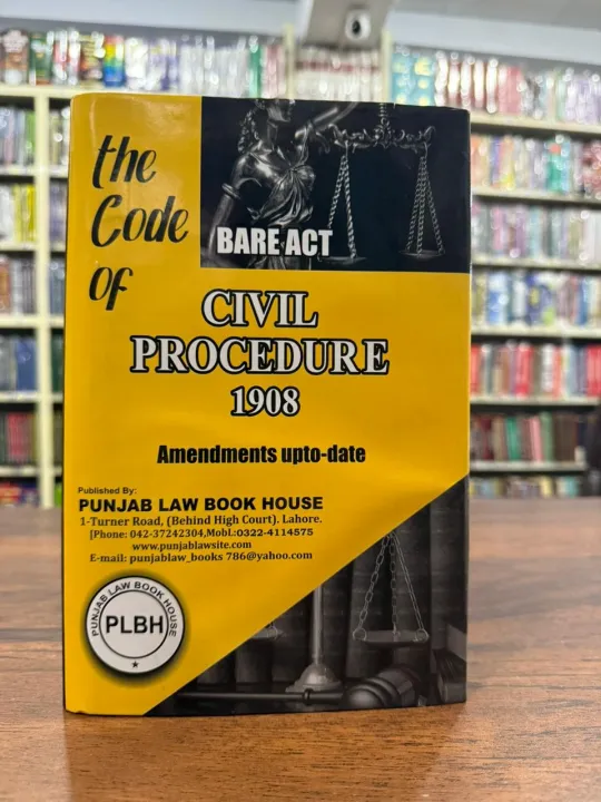 The Code of Civil Procedure 1908 Bare ACT (2025 ) | Daraz.pk