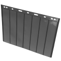 10PCS Stamp Grid Stamp Page Stamp Holders of Stamp Album PVC Loose-Leaf Inners. 