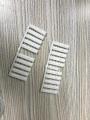 White Color Plastic Rawal Plug 12# Pure PVC EASY DRIVE 100pcs Pack. 