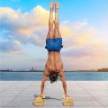 Heavy-Duty Wooden Parallettes for Calisthenics – Perfect for Push-Ups, Dips & Handstands | Push up Bars | Ideal for Gymnastics & Fitness |  | Home Gym Workout Equipment |   | Push up stands for exercise | Anti slip base. 