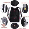 Anti Theft Water Proof Laptop Bag BagPack Hidden Zip With Charging Port. 