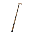 Long Yellow Black Walking Cane, Wooden Stick, Walking Canes, Walking Sticks.. 