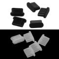5PCS Type-C Dust Plug USB Charging Port Protector Silicone Cover. 