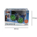 Remote Control Frozen 360 Rotation Amazing Flip Over Car - Rechargeable - Blue. 