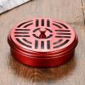 Tray Reusable Mosquito Coil Holder with Mesh Stand. 