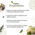 Neuherbs Raw Unroasted Chia Seeds For Eating With Omega 3 and Fiber For Weight Loss Management - 200 Gram | Healthy Snacks | Seeds For Eating During Summer | Best Diet Food. 