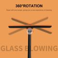 Multifunctional Window Cleaning Wiper, 3-in-1 Glass Cleaning Tool Kit, Glass Brush Scraper Rotatable, Scrubbing Sponge & Mesh Screen Cleaner, Household Window Scraping Window. 