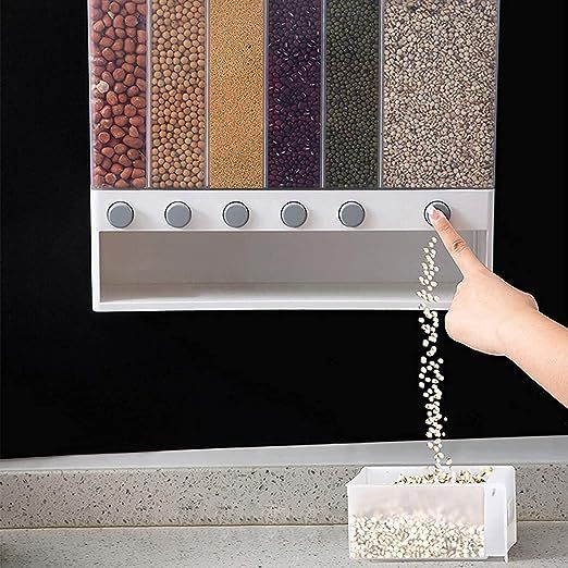 Wall%20Mounted%20Divided%20Rice%20and%20Cereal%20Dispenser%206%20Moisture%20Proof%20Plastic%20Automatic%20Racks%20Sealed%20Food%20Storage%20Box%20-%20Image%203