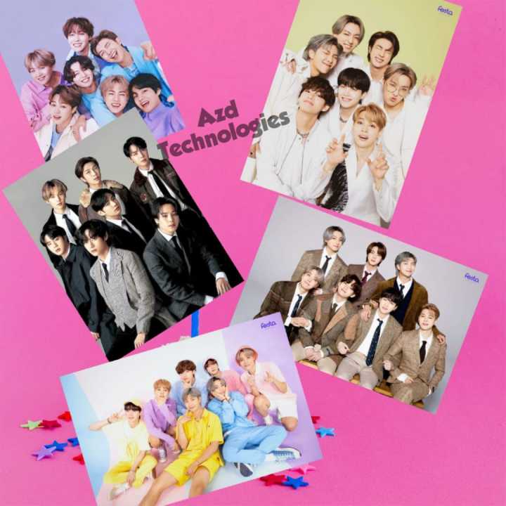 20 BTS Big Photocards of Your Choice (Bts 5x7 inch Photocards) | Daraz.pk