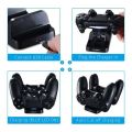 Dobe Dual 2 in 1 Charging Dock for Sony Playstation 4 Wireless Controller Fast Charger Stand. 