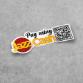 Customized Design Your Own Personalized Social TikTok, Instagram, Snapchat, Google, Bank, Facebook Stickers Decals Text Name Image Photo QR Code. 