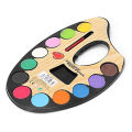 Water colors / China Water Color / Water paints 12 color with Paint Brush Art # B01 (3 Pcs). 
