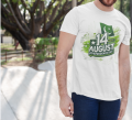 14 August Independence Day T Shirt For Men Women Boys And Girls Green Pakistan Flag 14th August Jashne Azadi Shirt. 