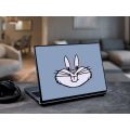 Bunny Face / Loony tones  wallpaper  Laptop Skin Vinyl Sticker Decal, 13 13.3 14 15 15.4 15.6 inch Laptop Skin Sticker Cover Art Decal Protector Fits All Laptops. 
