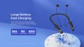 REMAX RB-S3 DIGITAL DISPLAY HIGH-CAPACITY WIRELESS NECKBAND Bluetooth Headset SPORTS EARPHONE. 