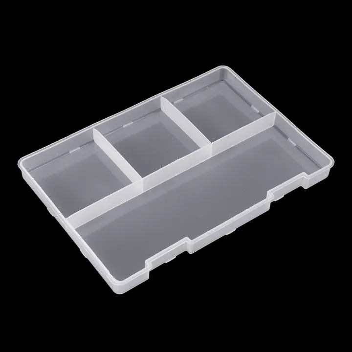 Adjustable%20Double%20Layer%20Component%20Organizer%20Storage%20Box%20F240%208%20Grid%20Tool%20Container%20with%20Double%20Buckle%20Clear%20White%20by%20Electrica%20-%20Image%206
