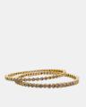 1k Gold Plated Atalian Bangles Set. 