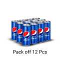 Pepsi 250ml Can (12 Pack) | Chilled Carbonated Beverage | Perfect Party Drink. 