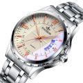 FOURRON Watch Men's Luminous Watches Sport Waterproof Clock Men Business Quartz Wristwatch. 