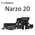 USB Charging Port Dock Plug Connector Charger Board Flex Cable Parts For OPPO Realme Narzo 10 10A 20 20A 30 30A 50i 50 50A Prime Pro. 