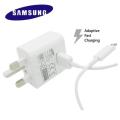 Samsung 3-pin Fast Charger Adapter With S5, Note 3 Cable. 
