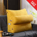 Adjustable Triangular Back Ball Fiber Filled Sofa Cushion / Pillow In Different Color. 