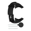 Dark blueReplacement Wristband Silicone Strap for SUUNTO M1 M2 M4 M5 Series Fitness Watch. 