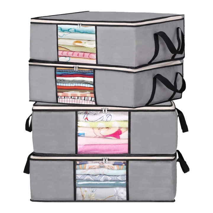 Clothes Storage Bags Organizer, 43L Bag