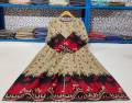One Piece Multi Colour Stitched Lawn Long Frock For Women. 
