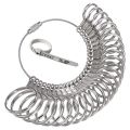 0-13 Ring Sizer Measuring Tool Set Metal Ring Sizers Metal Ring Gauges Finger Sizer & Ring Mandrel. 