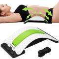 Back Pain Relif Stretching Spinal Device Back Massager For Bed & Chair & Car Multi Level Lumbar Support Stretcher Spinal Lower And Upper Muscle Pain Relief Magic Back Stretcher Lower Lumber Massage Support Massage Posture Corrector. 