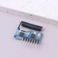 RX480E 433mhz RF Receiver Learning Code Decoder Module 433 mhz Wireless 4CH Output For Remote Controls Encoding. 