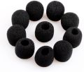 Lavalier Microphone Foam Windscreen Covers Pack of 3 Mini Size 16.5 x 13.75 mm. 