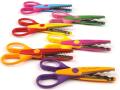 Artfinesse Zig Zag Scissors for Designing Paper,Cards Scrapbook Art and Craft (Set of 6 Pieces) Multicolored. 