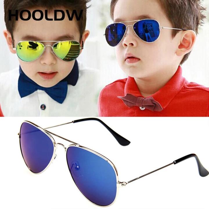 Classic Kids Sunglasses Fashion Boys Colorful Mirror Daraz.pk