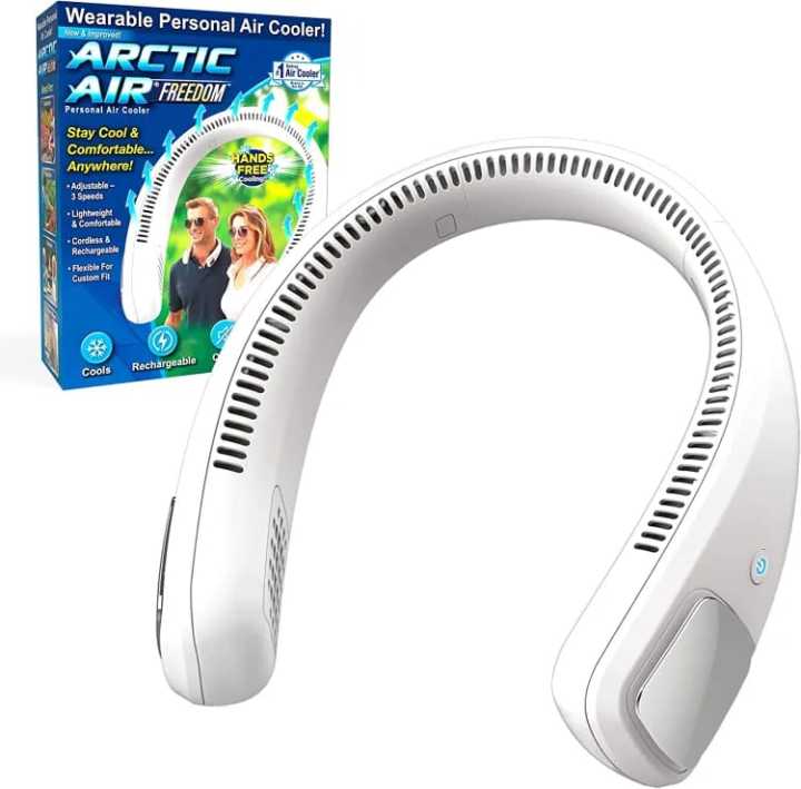Arctic%20Air%20Freedom%20Personal%20Air%20Cooler%20-%20Portable%203-Speed%20Neck%20Fan,%20Hands-Free%20Wearable%20Design,%20Lightweight,%20Cordless%20and%20Rechargeable%20-%20Image%203