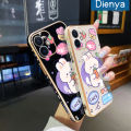 Dienya For Xiaomi MI Redmi Note 10 Pro Max Case Cartoon Radish Rabbit Pattern Luxury Plating Silicone Phone Cases Fashion Shockproof Soft Case Full Cover Camera Lens Protection Shell. 