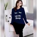 New Winter Printed Ladies Sleep Wear Night Dress For Women and Girls. 