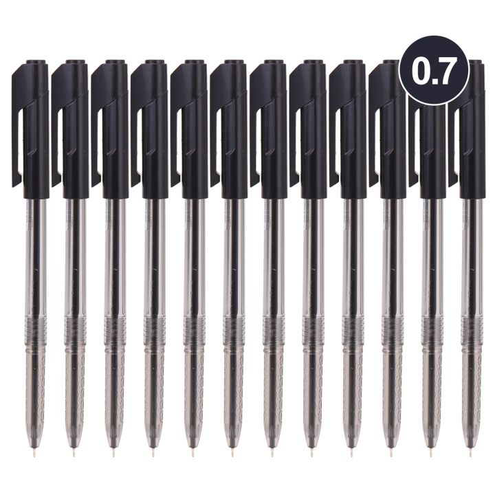 Deli%20-%20EQ00920-Arrow%20Ball%20Point%20Pen%200.7mm%20(12Pcs/Box)%20-%20Black%20-%20Image%202