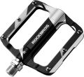 Rock BROS Mountain Bike Pedals Flat Bicycle MTB Pedals 9/16 Lightweight Road Bike Pedals Carbon Fiber Sealed Bearing Alloy Flat Pedals 1 Pair. 
