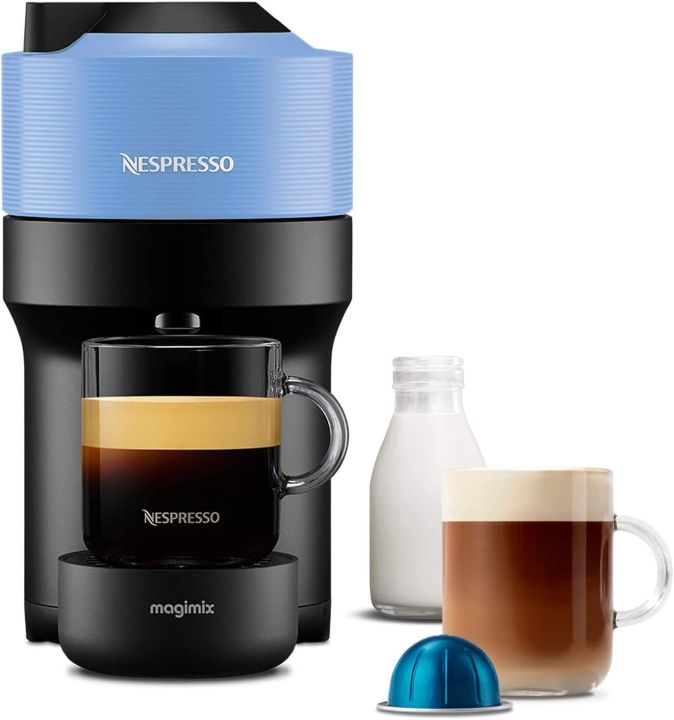 Nespresso Vertuo Pop Automatic Pod Coffee Machine for Americano, Decaf