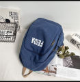 Canvas Backpack WomenAesthetic Solid Simple Design Girl Students Knapsack Bag for Lady Men Couples Backpack for School Books. 