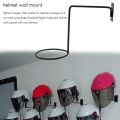 2 Pack Motorcycle Accessories Helmet Holder Helmet Hanger Rack Wall Mounted Hook for Coats, Hats, Caps. 