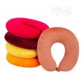 U Shaped Travel Neck Pillow Slow Rebound Memory Foam Pillow for Office Flight Traveling Cotton Pillows Head Rest Cushion. 