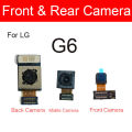 Front Main Rear Camera Flex Cable For LG G2 G3 G4 G5 G6 G7 Q6 Back Big Camera + Small Facing Camera Repair Parts Tested Good. 