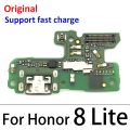 Original USB Micro Charger Charging Port Dock Connector Microphone Board Flex Cable For Huawei Honor 8 9 Lite 8X 10 20 Pro 20i. 