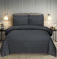 Hotel Collection Sateen Stripe Bed Sheets | Egyptian Cotton Single & King Size Fancy Bedsheet Set With Pillow Cases.3 PC Bed Sheets Double (1 Flat Sheet & 2 Pillow Cover) and Single (1 Flat Bed sheet & 1 Pillow Case). 